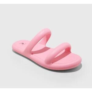 Shade & Shore - Women's Ellen Eva Footbed Sandals Pink Women’s 11 NWT